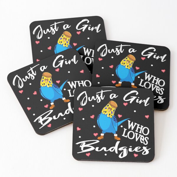 Item preview, Just A Girl Who Loves Budgies , Funny Budgies designed and sold by MoSaid.