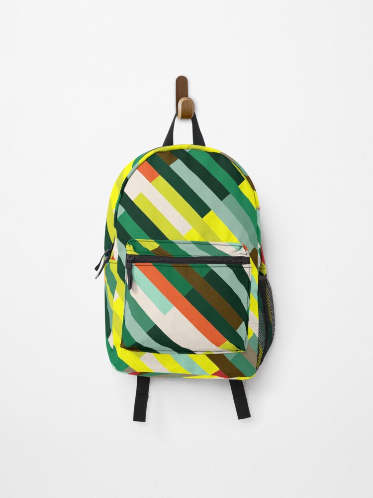 geometric shape backpack