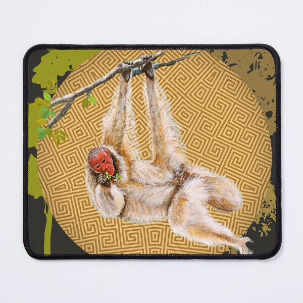 Item preview,  "Indigenous Bald Uakari & Forest" designed and sold by mandalatepui.
