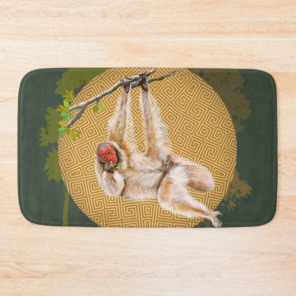 Item preview,  "Indigenous Bald Uakari & Forest" designed and sold by mandalatepui.
