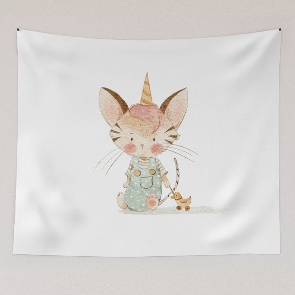Item preview, Kittycorn caticorn  designed and sold by Cattigal.