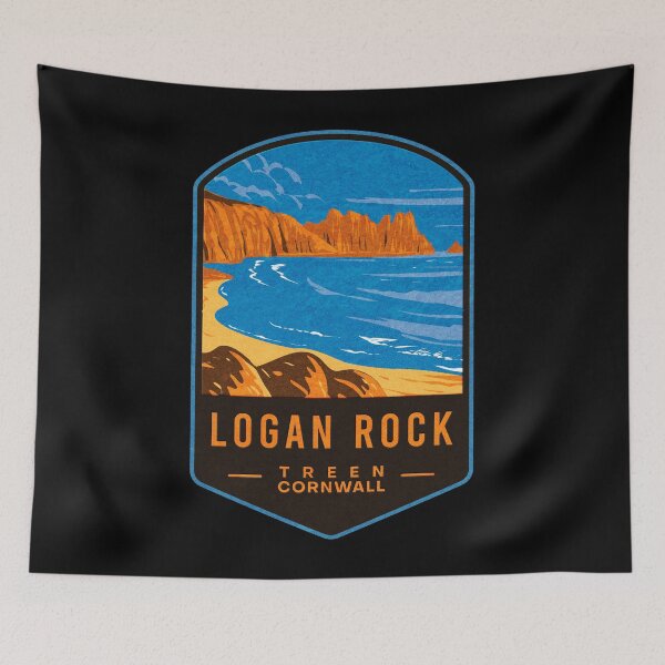 Item preview, Logan Rock Treen Cornwall designed and sold by JordanHolmes.