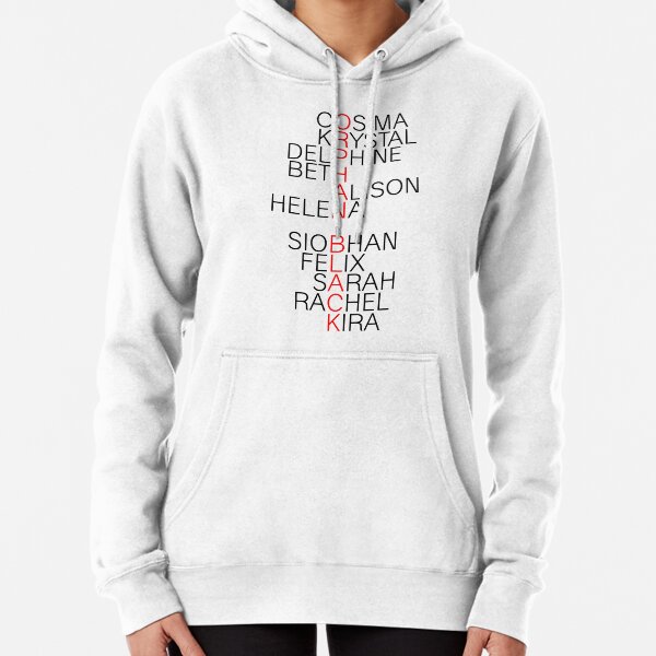 Orphan Black - names Pullover Hoodie