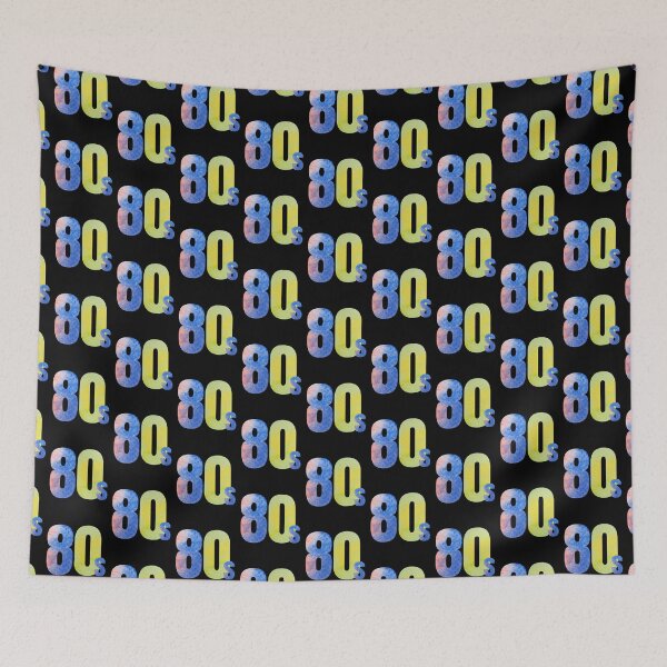 Item preview, 80s - eighties watercolour retro vintage print designed and sold by yennyz.