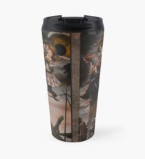 Stretching Portraits Travel Mug