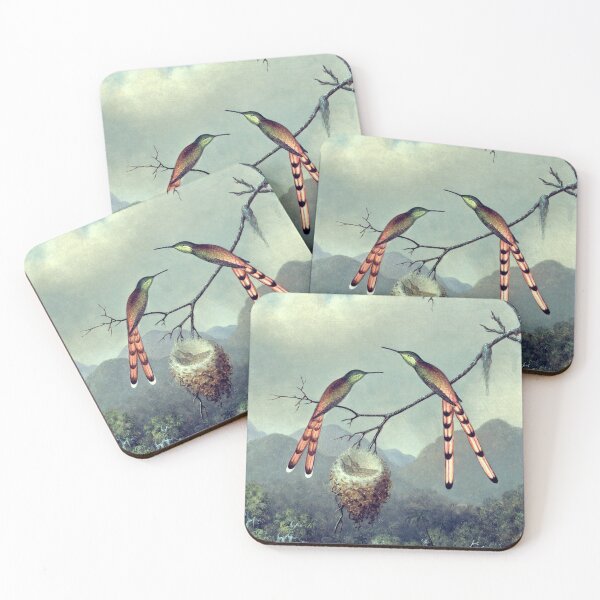 Item preview, Hummingbirds at the nest with chicks designed and sold by freedom-dream.