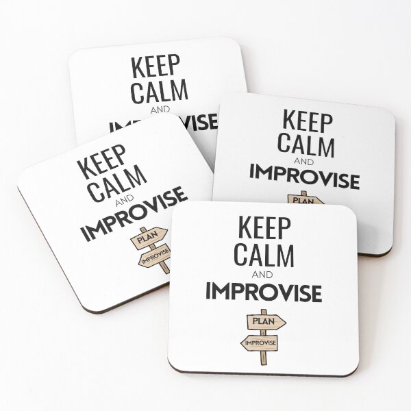Item preview, Keep calm and Improvise / Desenrascate - Portuguese culture designed and sold by Rat to Lion.