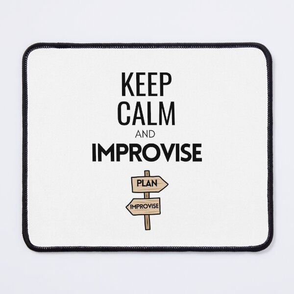 Item preview, Keep calm and Improvise / Desenrascate - Portuguese culture designed and sold by Rat to Lion.