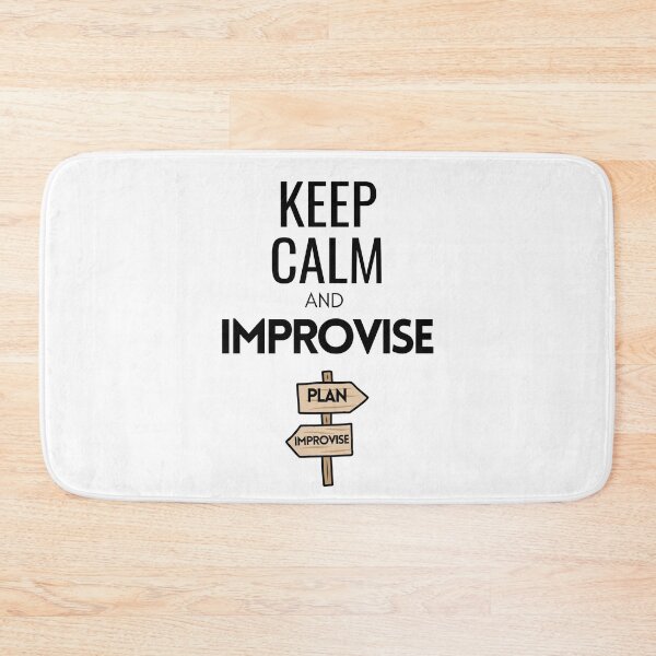 Item preview, Keep calm and Improvise / Desenrascate - Portuguese culture designed and sold by Rat to Lion.