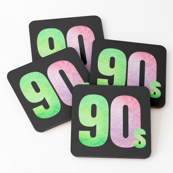 Item preview, 90s - nineties watercolour retro vintage print designed and sold by yennyz.
