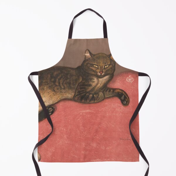 Item preview, Winter Cat on Cushion Vintage Cat Portrait designed and sold by VintageArchive.