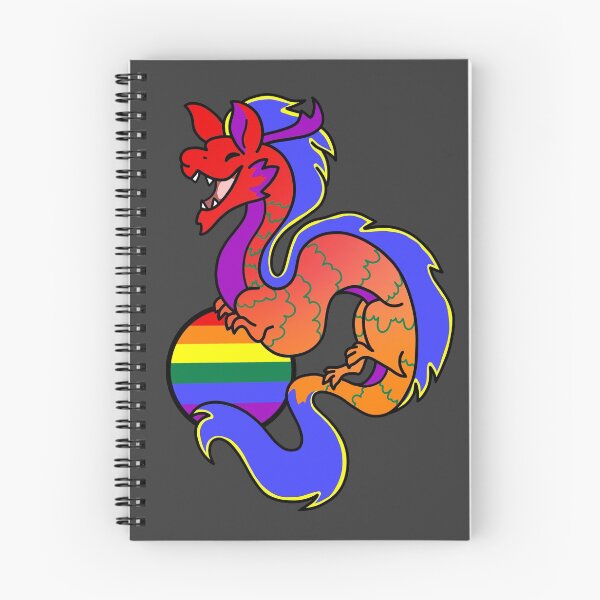 Item preview, Pride Flag Dragon designed and sold by Lugialagia.