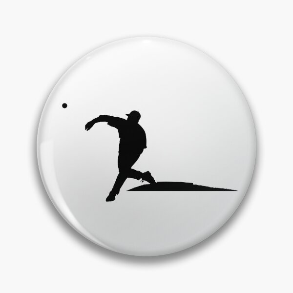 Item preview, Baseball player, pitcher while throwing ball. Pitcher throwing a ball on pitcher mound.  designed and sold by Marcin Adrian.