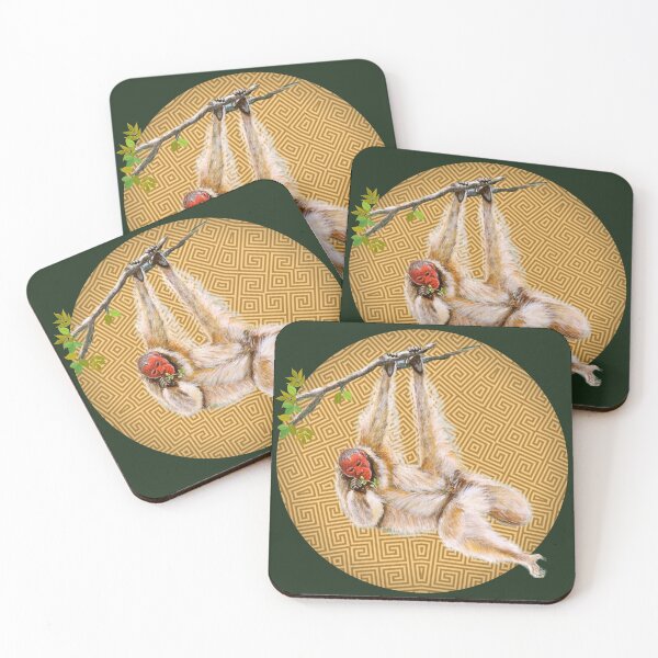 Item preview,  "Indigenous Bald Uakari & Forest" designed and sold by mandalatepui.