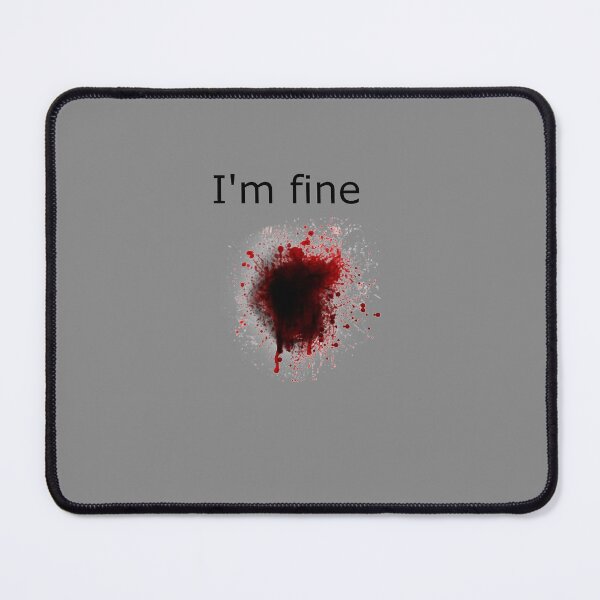 Item preview, I'M Fine Bloody Wound Costume Halloween designed and sold by DyanStoy.