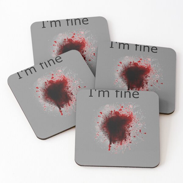 Item preview, I'M Fine Bloody Wound Costume Halloween designed and sold by DyanStoy.