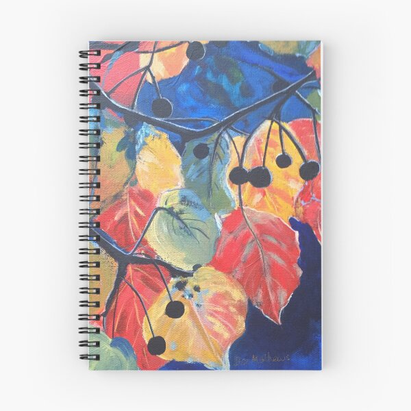 Item preview, Autumn leaves & berries designed and sold by Ilse Mathews.