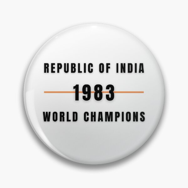 Item preview, Republic Of India 1983 World Champions designed and sold by PHLDesign.