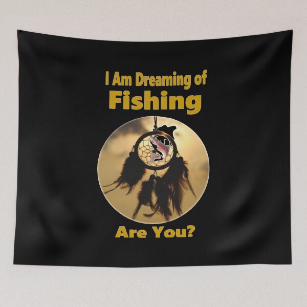 Item preview,  Dream Catcher Dreaming of Fishing designed and sold by rbtee8.