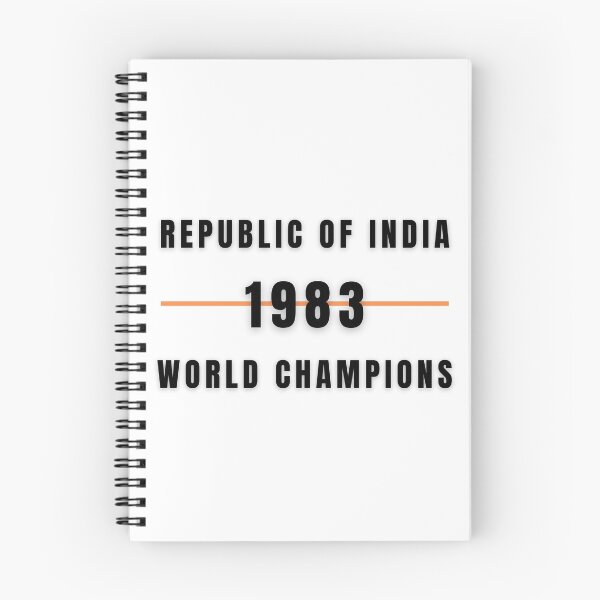 Item preview, Republic Of India 1983 World Champions designed and sold by PHLDesign.