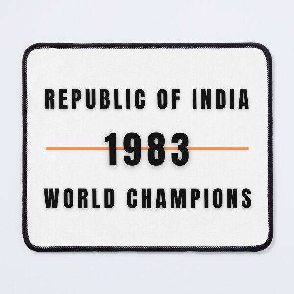Item preview, Republic Of India 1983 World Champions designed and sold by PHLDesign.