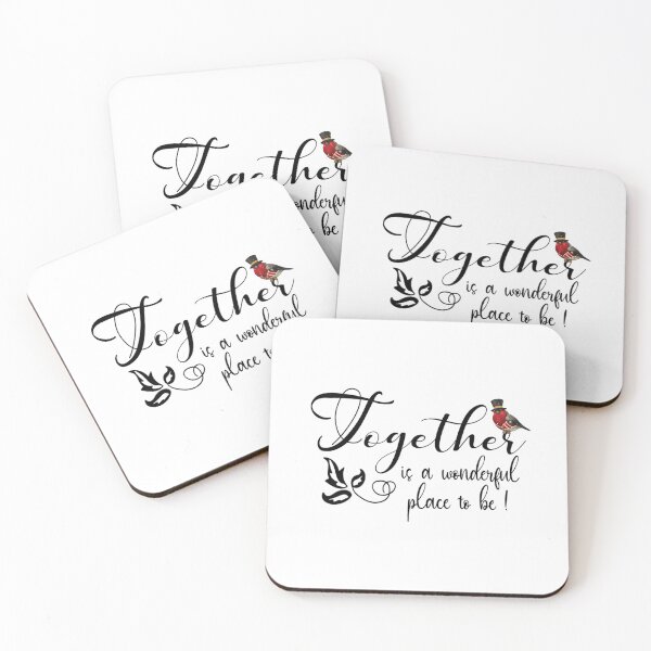 Item preview, Together is a wonderful place to be! designed and sold by RebeccaRe.