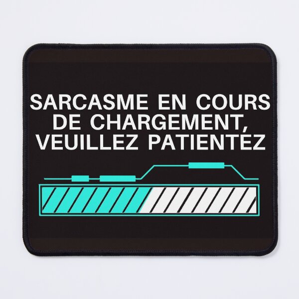 Item preview, Mask "sarcasm loading, please wait" designed and sold by CyberPanda93.