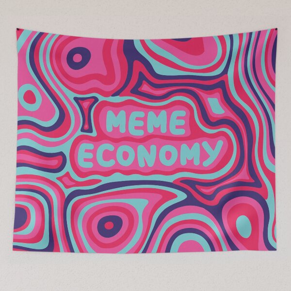 Item preview, Meme Economy Blue Pink designed and sold by Meme Economy.