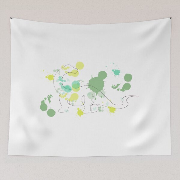 Item preview, Dinosaur - Brontosaurus - OneLine Art designed and sold by Tee-Star.