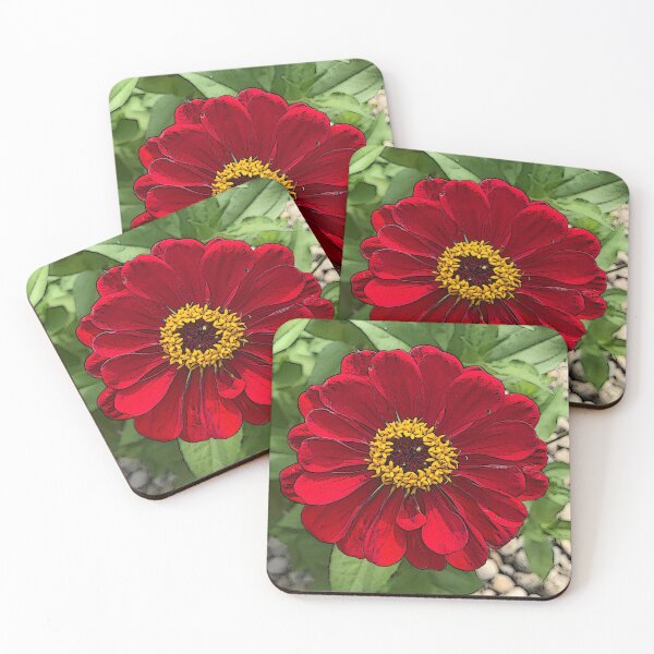 Item preview, Red Nouveau designed and sold by ErinBrieArt.