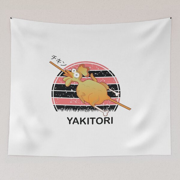 Item preview, yakitori japanese chicken anime manga designed and sold by Raika-Kokuin.