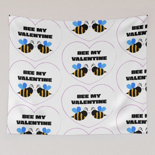 Item preview, Bee My Valentine designed and sold by seaweed-tree.