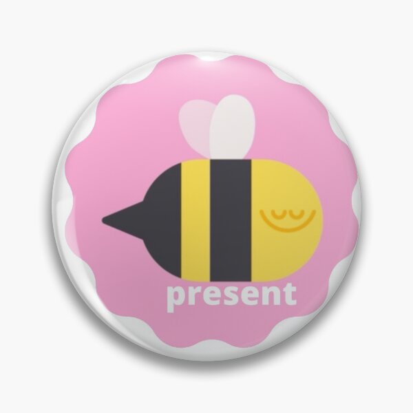 Item preview, Bee present - yoga and meditation  designed and sold by HONESTmerch-.