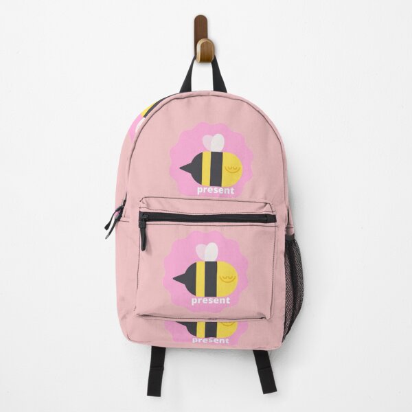 Item preview, Bee present - yoga and meditation designed and sold by HONESTmerch-.