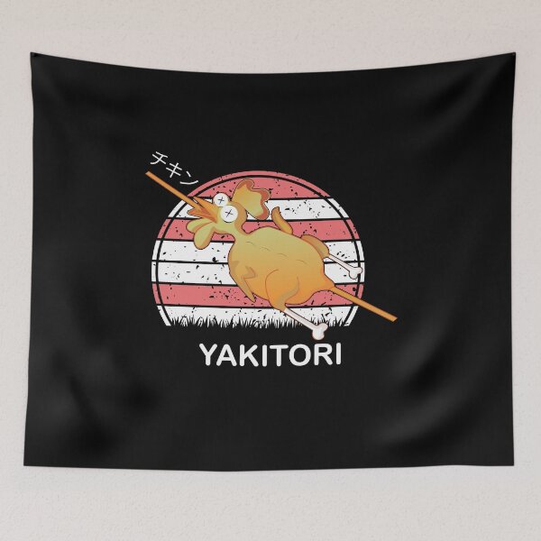 Item preview, yakitori japanese chicken anime manga designed and sold by Raika-Kokuin.