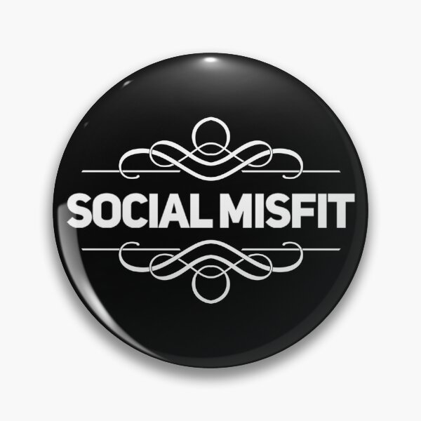 Item preview, Social Misfit (White) designed and sold by CreativeSoul7.