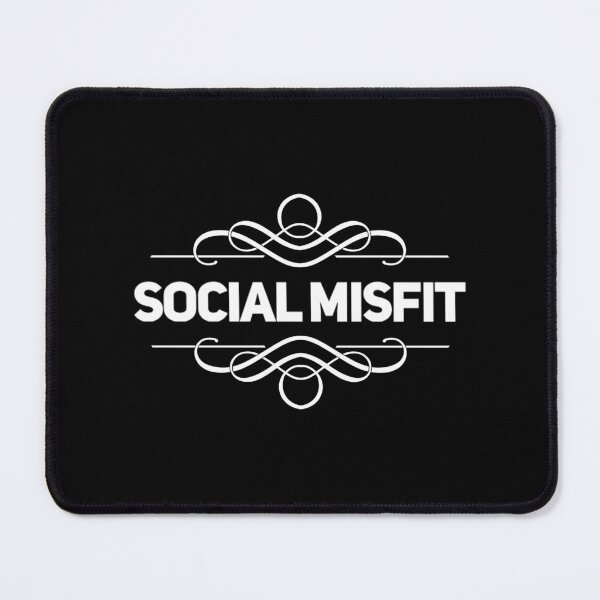 Item preview, Social Misfit (White) designed and sold by CreativeSoul7.