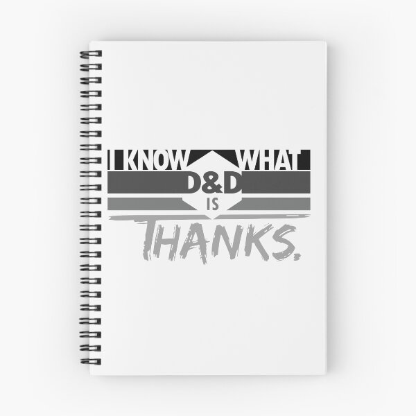 Item preview, Grayscale: I Know What D&D Is. Thanks.| Perfect Gift|ttrpg designed and sold by kathbiny.