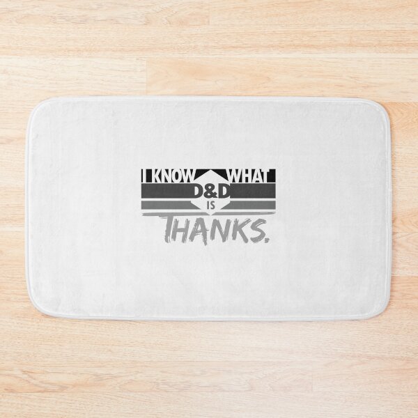 Item preview, Grayscale: I Know What D&D Is. Thanks.| Perfect Gift|ttrpg designed and sold by kathbiny.