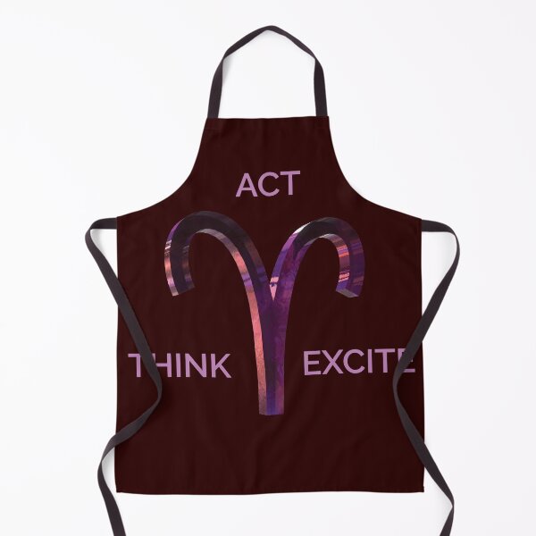 Item preview, Aries. Think, Act, Excite. designed and sold by VoloshenDesigns.