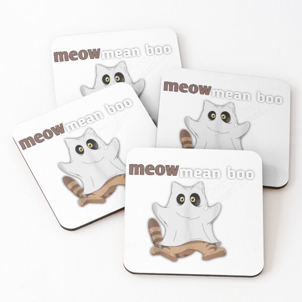 Item preview, Meow I Mean Boo designed and sold by StoreRahhal.