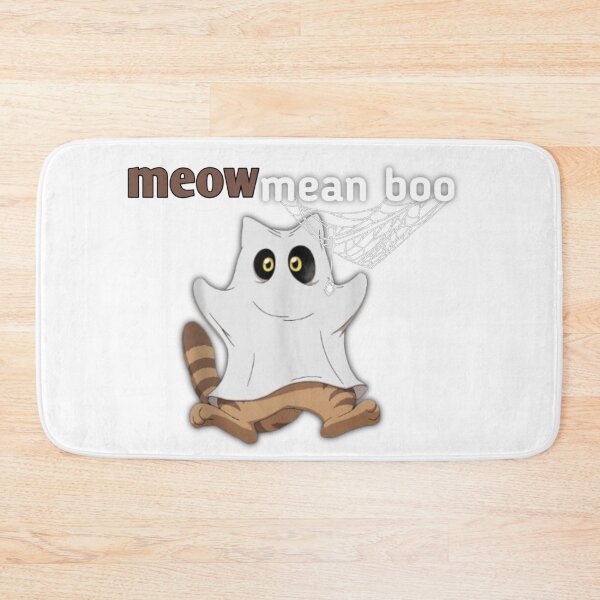 Item preview, Meow I Mean Boo designed and sold by StoreRahhal.