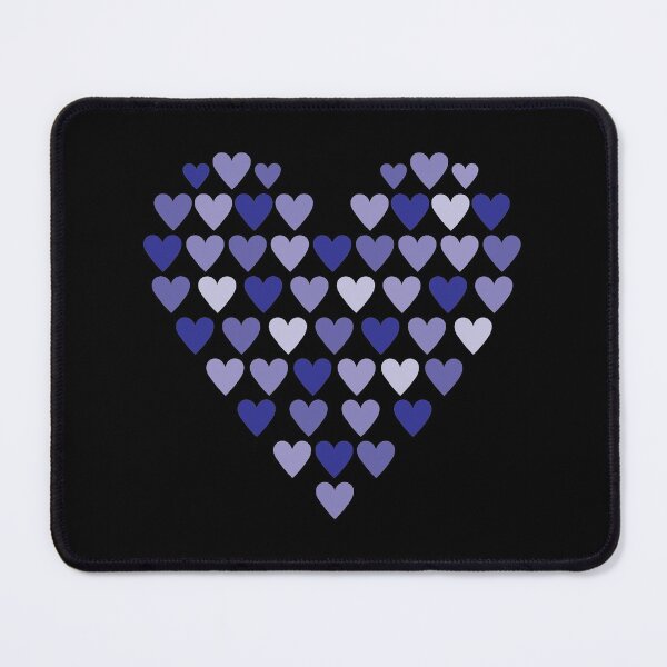 Item preview, Purple Heart shaped Hearts designed and sold by Ninja Design Printable.