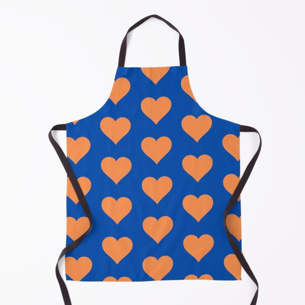 Item preview, UF Orange and Blue Heart Pattern Go Gators designed and sold by collazodesigns.