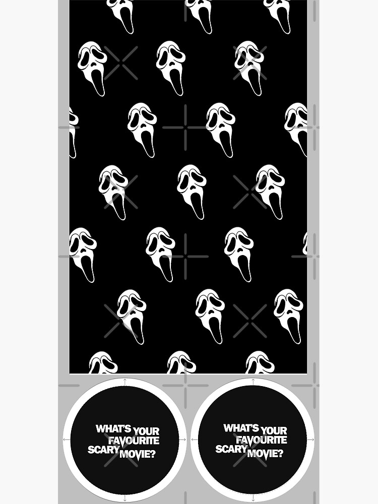 Scream movie ghostface pattern by AGZOULINES