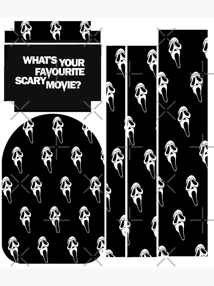 Scream movie ghostface pattern by AGZOULINES