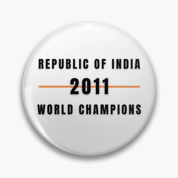 Item preview, Republic Of India 2011 World Champions designed and sold by PHLDesign.