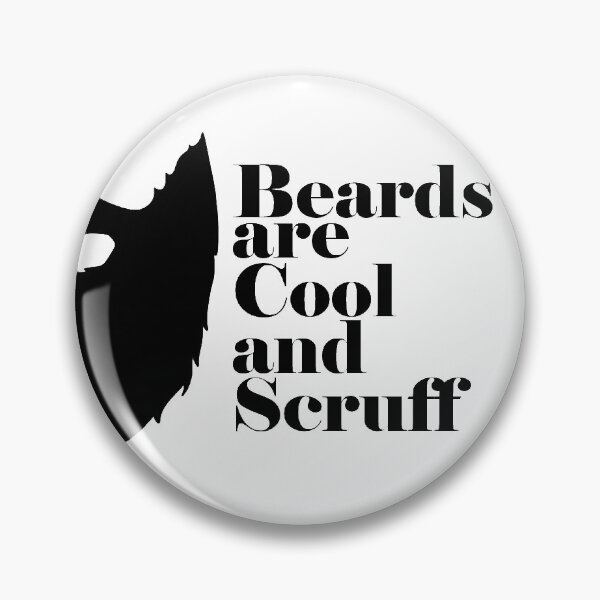 Item preview, Beards are Cool and Scruff designed and sold by Korki-Dorki.