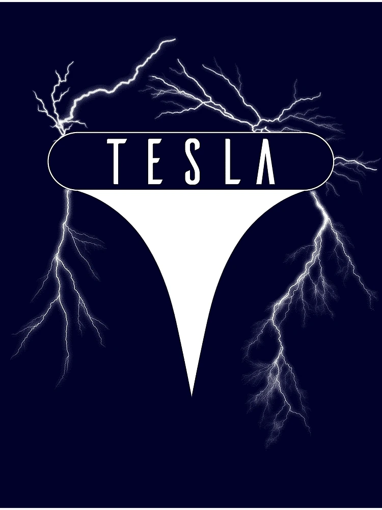 Tesla Coil - Logo Poster for Sale by Lasher