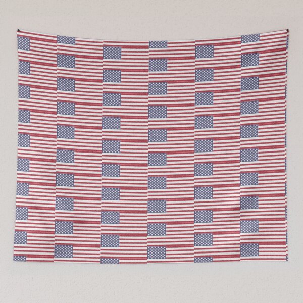 Item preview, Color Sketch Style USA Flag Stars and Stripes Art designed and sold by Worldesigns by Artsiren.